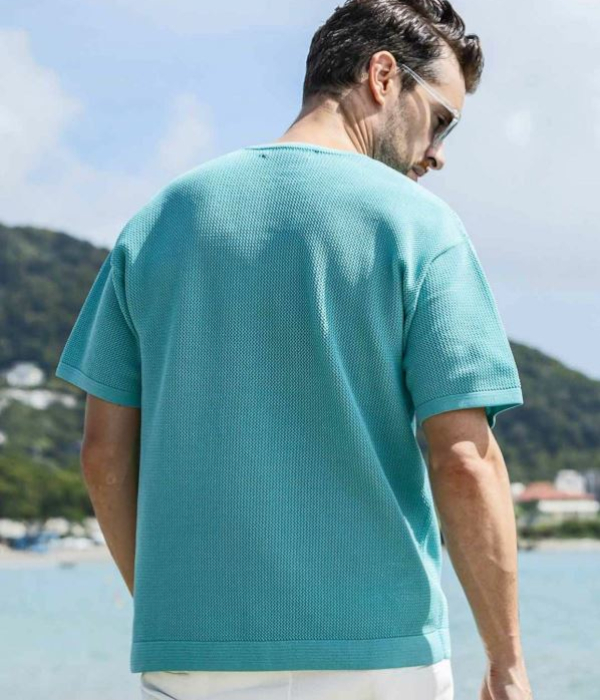 ベーシックニットTシャツ メンズ 1PIU1UGUALE3 RELAX 半袖 夏 カジュアル ルームウェア 部屋着 ウノピゥウノウグァーレトレ リラックス | 1PIU1UGUALE3 RELAX | 13
