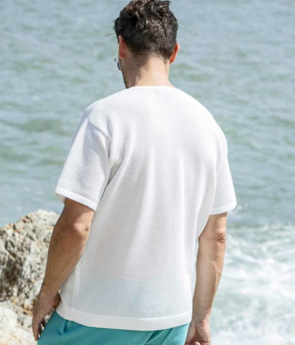 ベーシックニットTシャツ メンズ 1PIU1UGUALE3 RELAX 半袖 夏 カジュアル ルームウェア 部屋着 ウノピゥウノウグァーレトレ リラックス | 1PIU1UGUALE3 RELAX | 10