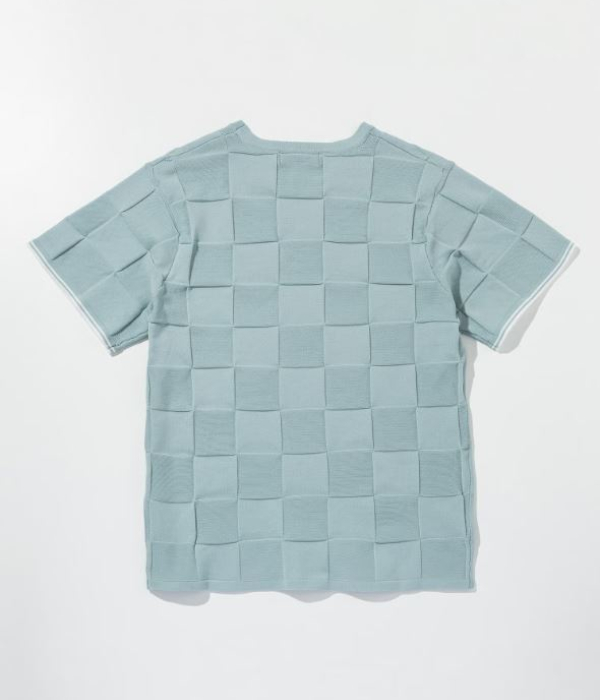 ブロックニットTシャツ メンズ 半袖 1PIU1UGUALE3 RELAX カジュアル スポーツ リゾート ルームウェア ウノピゥウノウグァーレトレ リラックス | 1PIU1UGUALE3 RELAX | 11