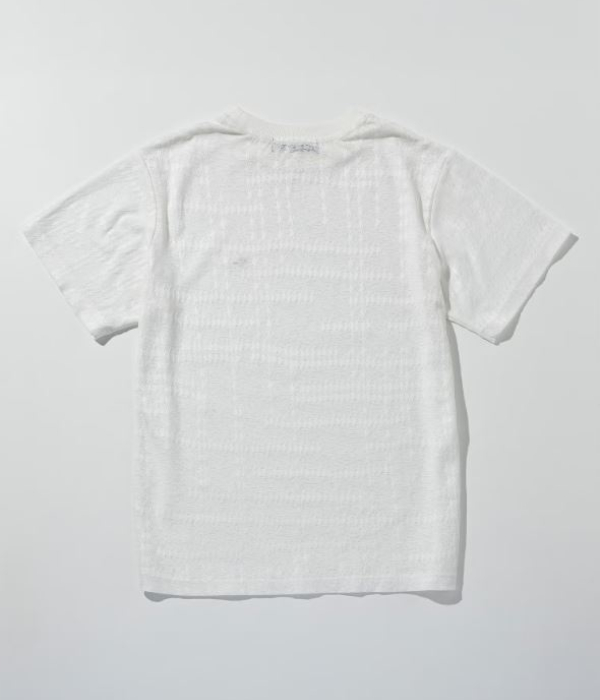 ランダムハウンドトゥースジャガードTシャツ 半袖 メンズ 1PIU1UGUALE3 RELAX カジュアル スポーツ リゾート ウノピゥウノウグァーレトレ リラックス | 1PIU1UGUALE3 RELAX | 03