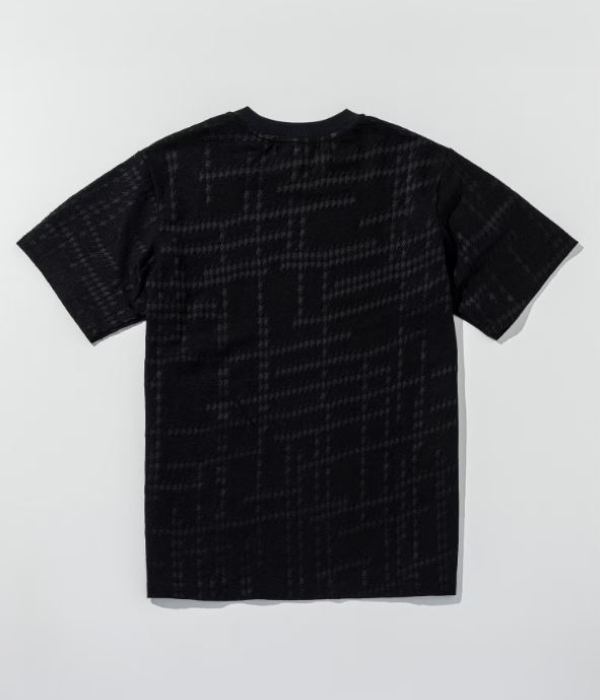 ランダムハウンドトゥースジャガードTシャツ 半袖 メンズ 1PIU1UGUALE3 RELAX カジュアル スポーツ リゾート ウノピゥウノウグァーレトレ リラックス | 1PIU1UGUALE3 RELAX | 07