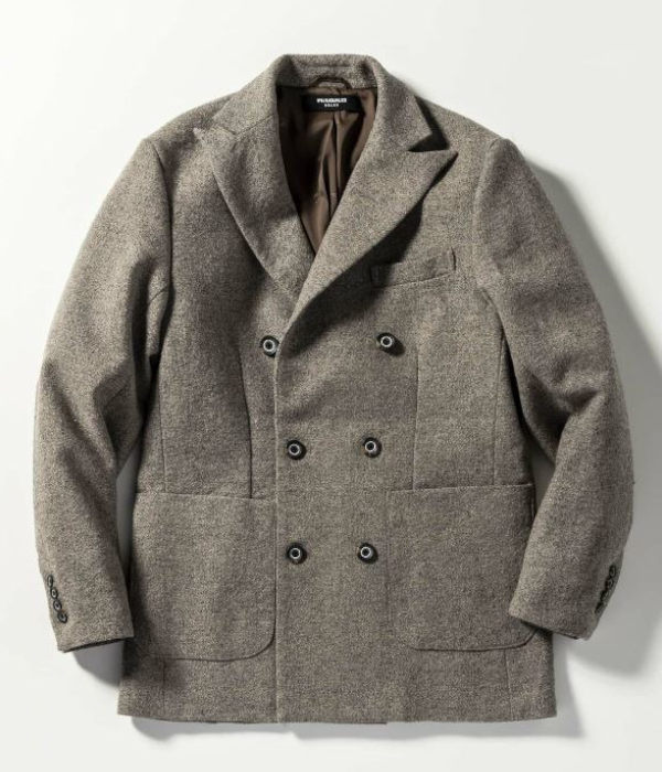 1PIU1UGUALE3 RELAX クラシックダブルジャケット メンズ スーツ 秋冬