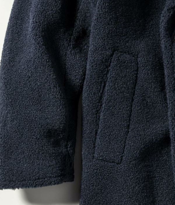 1PIU1UGUALE3 RELAX ダブルボアロングコート 男性 アウター 冬 大人