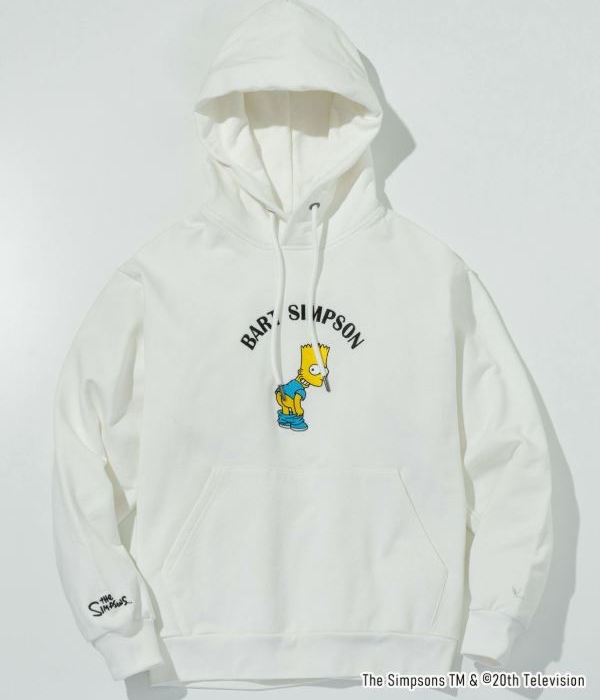 【1PIU1UGUALE3 RELAX】 The Simpsons シンプソン フーディー 1PIU1UGUALE3 RELAX The Simpsons メンズ パーカー スウェット