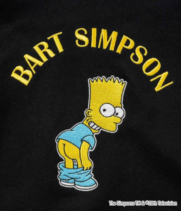 1PIU1UGUALE3 RELAX The Simpsons メンズ パーカー スウェット