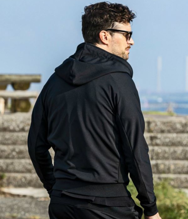 1PIU1UGUALE3 RELAX ジャージーラインパーカー メンズ スポーツ