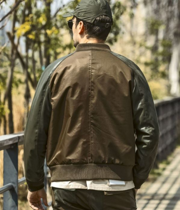 1PIU1UGUALE3 RELAX ブライトストレッチクレイジーブルゾン メンズ MA