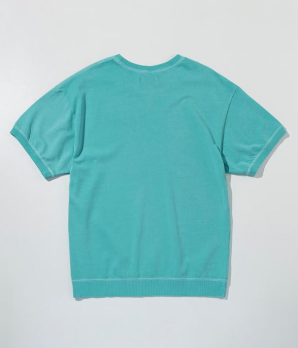 ロゴ刺繍ピグメントスウェットTシャツ メンズ 半袖 1PIU1UGUALE3 RELAX カジュアル スポーツ ルームウェア ウノピゥウノウグァーレトレ リラックス | 1PIU1UGUALE3 RELAX | 14