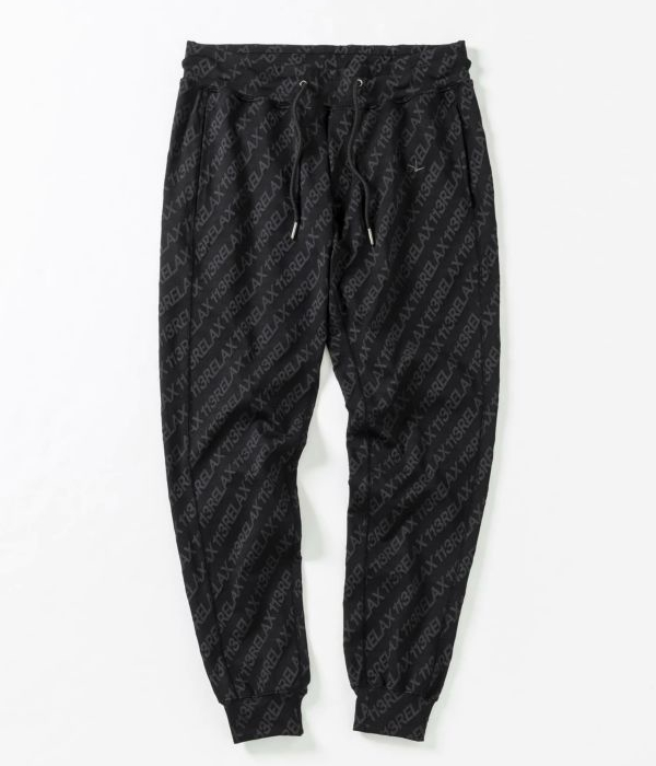 1PIU1UGUALE3 RELAX セットアップ ジャージ 総柄ジャガードパーカー