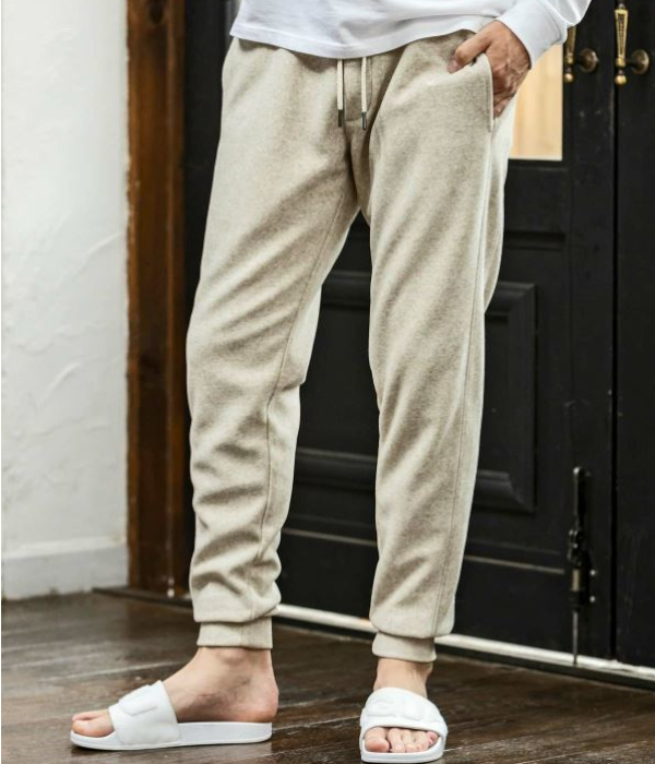 1PIU1UGUALE3 RELAX ブラッシュドパイルセットアップ メンズ ルーム