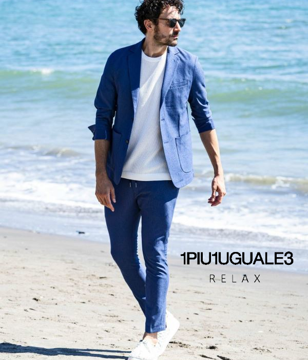1PIU1UGUALE3 RELAX テックリーノセットアップ 1PIU1UGUALE3 RELAX 【当店独占販売】 ウノ ピュ ウグァーレ