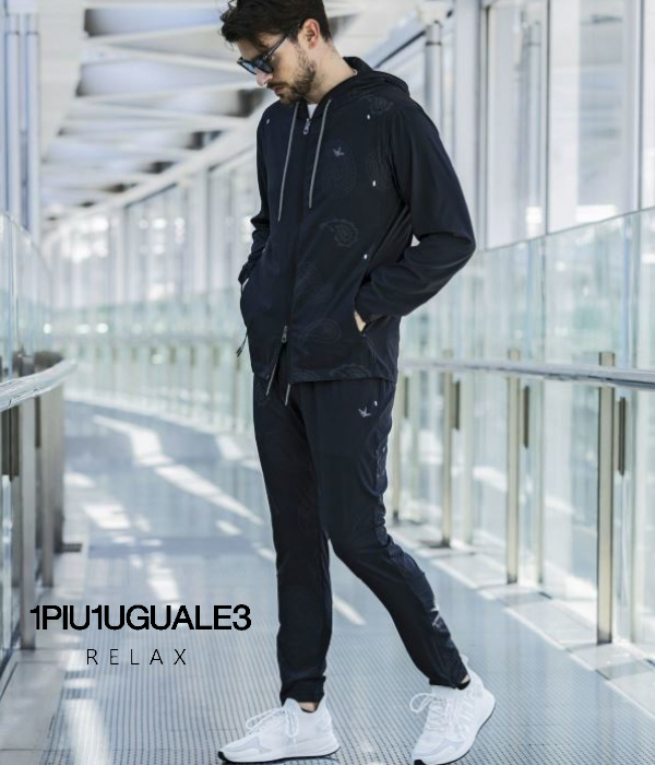 1PIU1UGUALE3 セットアップ 1PIU1UGUALE3 RELAX セットアップ メンズ クレイジーデザイン