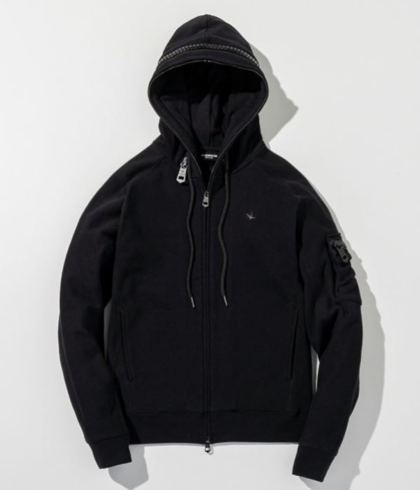 1PIU1UGUALE3 RELAX セットアップ メンズ ビッグファスナーカーゴ