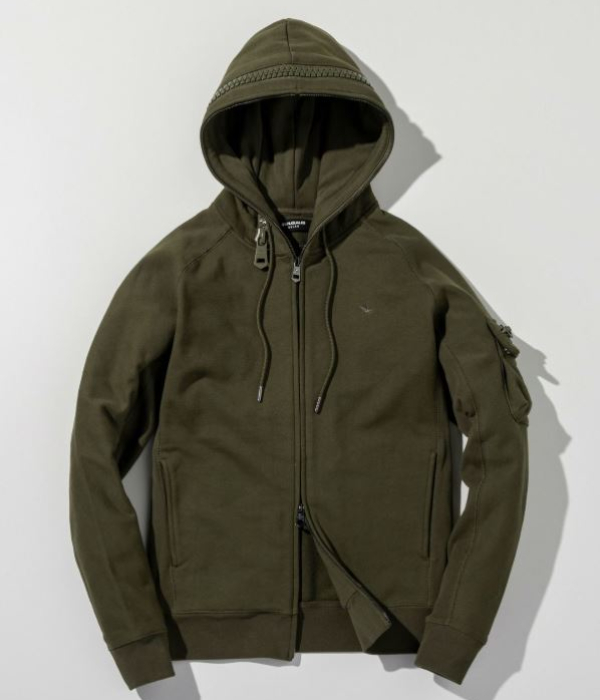 1PIU1UGUALE3 RELAX カモフラ スウェット セットアップ L 1PIU1UGUALE3 RELAX セットアップ メンズ ビッグファスナーカーゴ