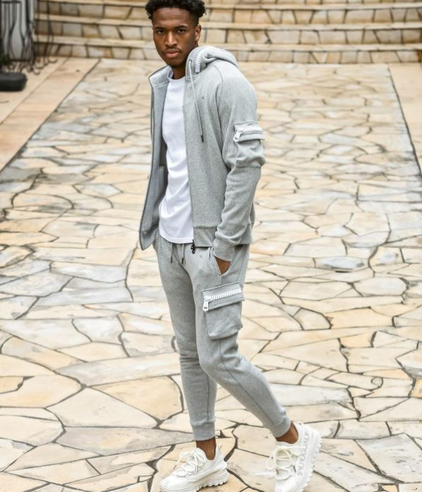 1piu1uguale3 relax セットアップセット 1PIU1UGUALE3 RELAX セットアップ メンズ ビッグファスナーカーゴ