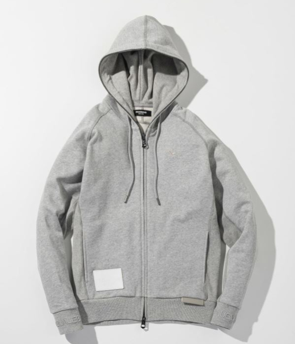 1PIU1UGUALE3 RELAX セットアップ メンズ レザーパッチ スウェット