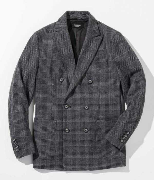 1PIU1UGUALE3 RELAX セットアップ メンズ ダブル スーツ 上下セット