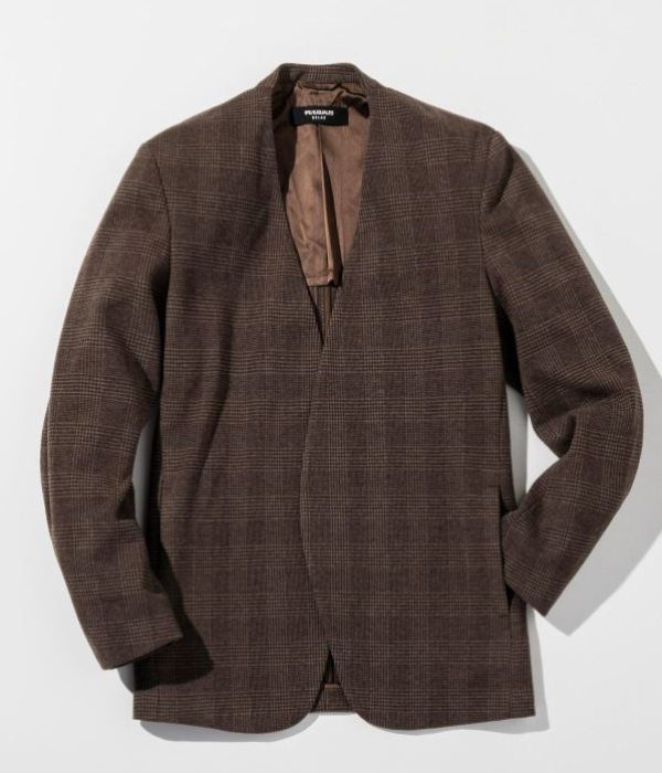 1PIU1UGUALE3 RELAX セットアップ メンズ ノーカラー スーツ 上下