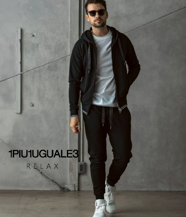 1PIU1UGUALE3　ジャージセットアップ 1PIU1UGUALE3 RELAX セットアップ 上下セット ジャージ スポーツ