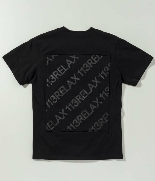 バックロゴプリント半袖Tシャツ カットソー 1PIU1UGUALE3 RELAX カジュアル スポー...