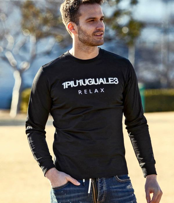 【1PIU1UGUALE3 RELAX】ボアロゴ刺繍ロングTシャツ 楽天市場】1PIU1UGUALE3 RELAX ボアロゴ刺繍ロングTシャツ／ウノ