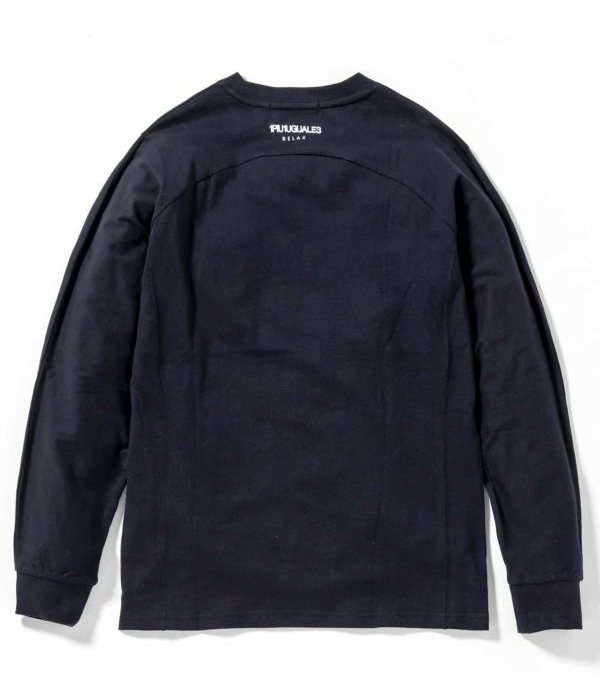 1PIU1UGUALE3 RELAX ベーシックTシャツ 長袖 ロンT カットソー メンズ