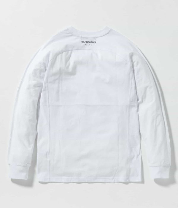 1PIU1UGUALE3 RELAX ベーシックTシャツ 長袖 ロンT カットソー メンズ