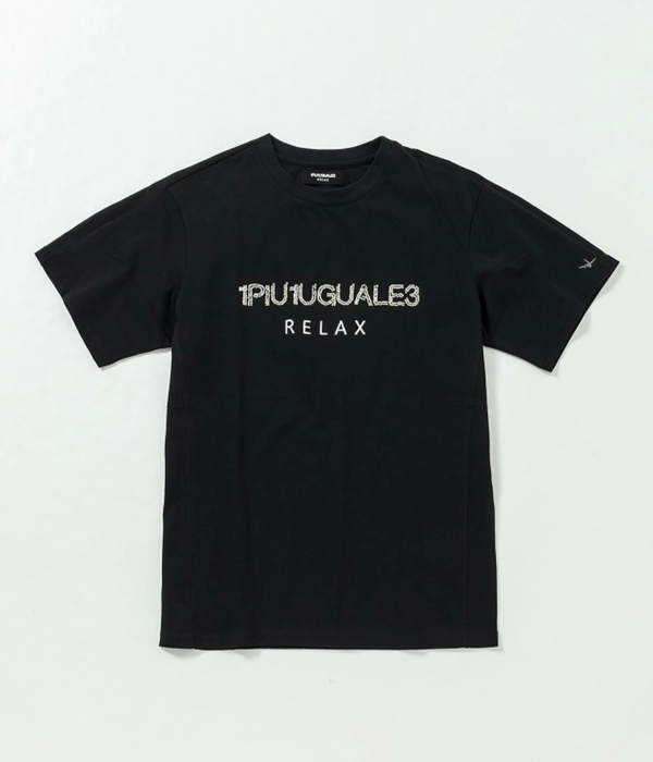 ビーズロゴTシャツ メンズ 半袖 1PIU1UGUALE3 RELAX カットソー カジュアル きれ...