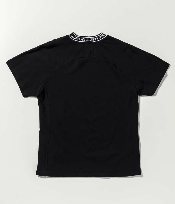 1PIU1UGUALE3 RELAX ネックロゴTシャツ メンズ 半袖 カットソー