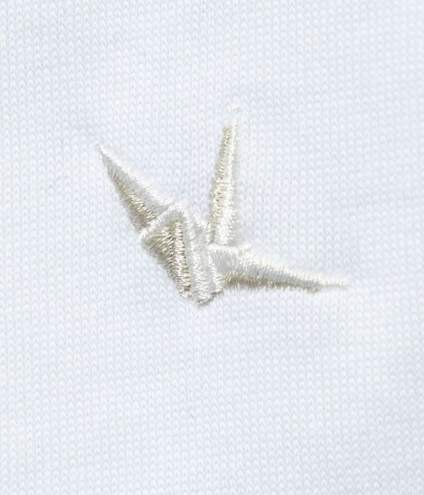 1PIU1UGUALE3 RELAX ヘム刺繍ロゴTシャツ メンズ 長袖 ロンT