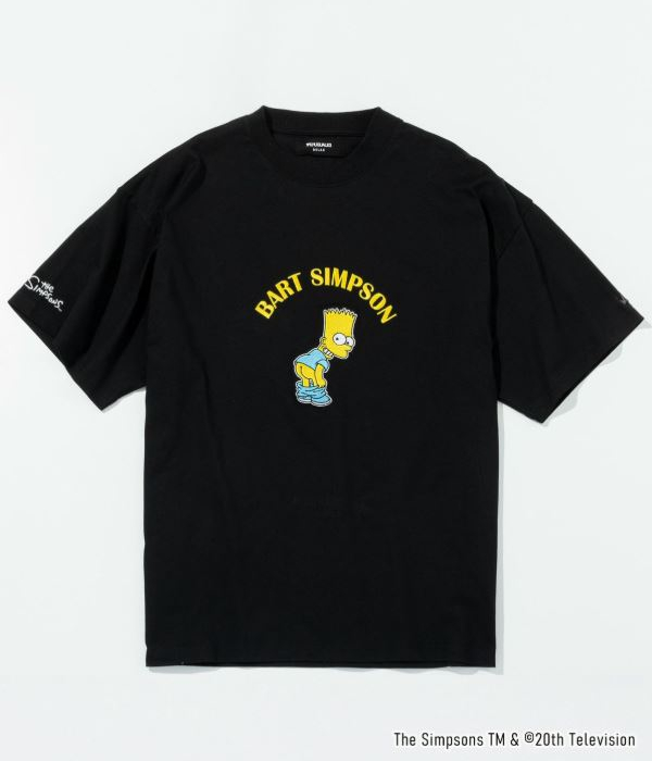 国内発送【1PIU1UGUALE3】The Simpsons / 半袖Tシャツ コラボ 1PIU1UGUALE3 RELAX The Simpsons Tシャツ メンズ 半袖