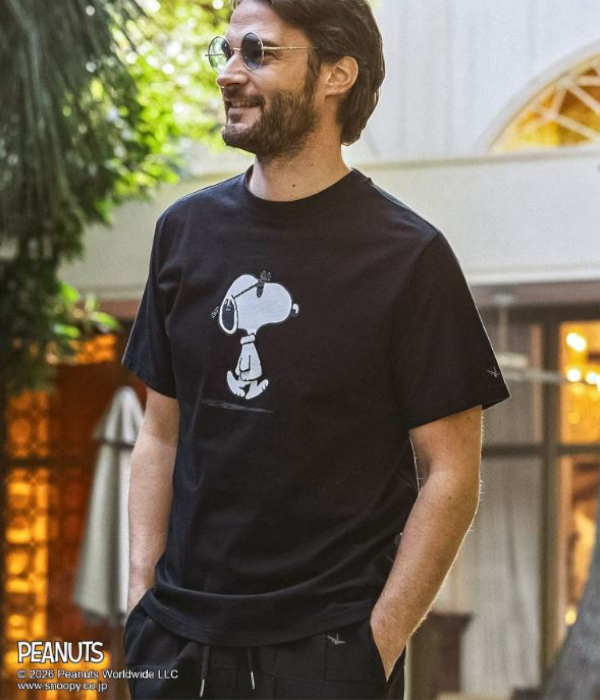 【スヌーピー】ジョー・クール半袖Tシャツ メンズ カットソー 1PIU1UGUALE3 RELAX カジュアル スポーツ ストリート ウノピゥウノウグァーレトレ リラックス | 1PIU1UGUALE3 RELAX | 11