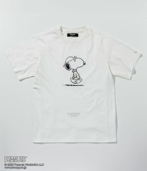 【スヌーピー】ジョー・クール半袖Tシャツ メンズ カットソー 1PIU1UGUALE3 RELAX カジュアル スポーツ ストリート ウノピゥウノウグァーレトレ リラックス | 1PIU1UGUALE3 RELAX | 01