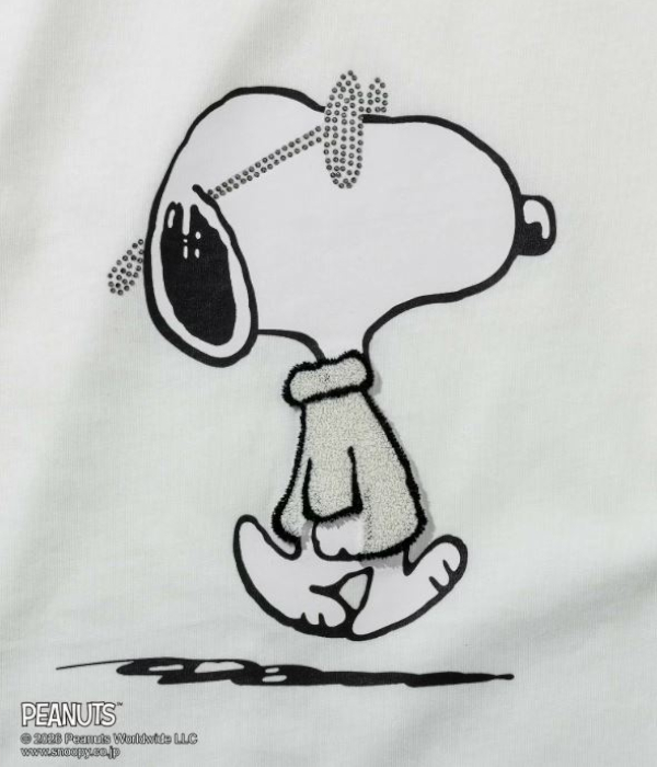 【スヌーピー】ジョー・クール半袖Tシャツ メンズ カットソー 1PIU1UGUALE3 RELAX カジュアル スポーツ ストリート ウノピゥウノウグァーレトレ リラックス | 1PIU1UGUALE3 RELAX | 07
