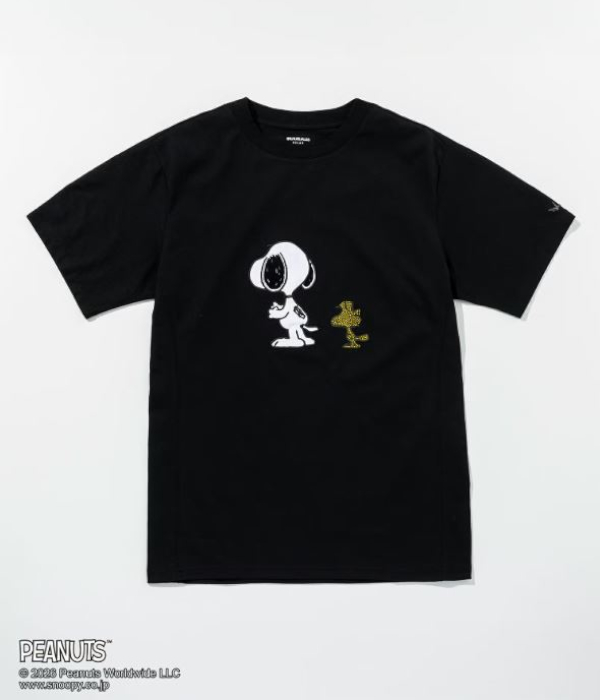 【スヌーピー】スヌーピー＆ウッドストック半袖Tシャツ メンズ カットソー 1PIU1UGUALE3 RELAX カジュアル スポーツ ウノピゥウノウグァーレトレ リラックス | 1PIU1UGUALE3 RELAX | 02