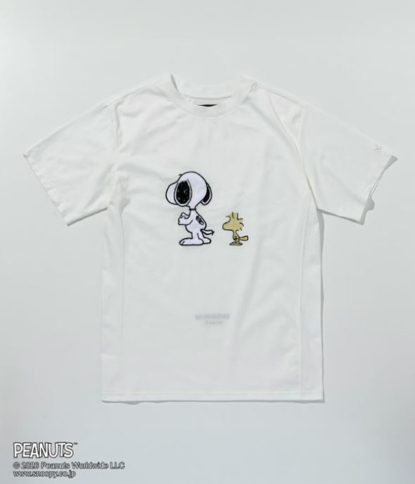 【スヌーピー】スヌーピー＆ウッドストック半袖Tシャツ メンズ カットソー 1PIU1UGUALE3 RELAX カジュアル スポーツ ウノピゥウノウグァーレトレ リラックス | 1PIU1UGUALE3 RELAX | 01