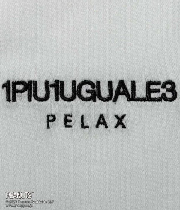 【スヌーピー】スヌーピー＆ウッドストック半袖Tシャツ メンズ カットソー 1PIU1UGUALE3 RELAX カジュアル スポーツ ウノピゥウノウグァーレトレ リラックス | 1PIU1UGUALE3 RELAX | 09