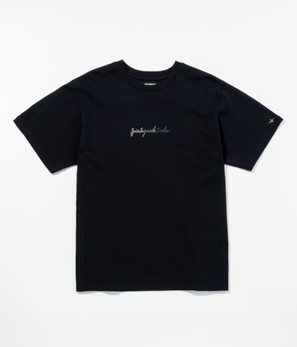グラデーションラインストーンロゴTシャツ メンズ 半袖 1PIU1UGUALE3 RELAX カットソー カジュアル スポーツ ウノピゥウノウグァーレトレ リラックス | 1PIU1UGUALE3 RELAX | 02