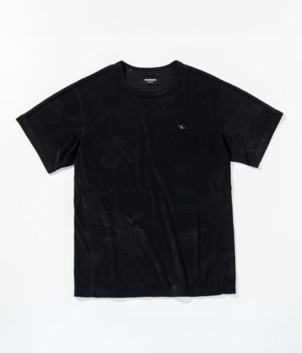 カモ柄エンボスパイルTシャツ メンズ 半袖 1PIU1UGUALE3 RELAX カジュアル スポーツ リゾート ルームウェア ウノピゥウノウグァーレトレ リラックス | 1PIU1UGUALE3 RELAX | 02