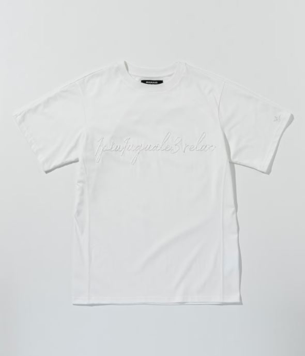 ロープ刺繍ロゴTシャツ メンズ 半袖 1PIU1UGUALE3 RELAX カットソー カジュアル スポーツ ウノピゥウノウグァーレトレ リラックス | 1PIU1UGUALE3 RELAX | 01
