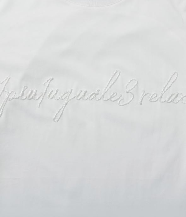 ロープ刺繍ロゴTシャツ メンズ 半袖 1PIU1UGUALE3 RELAX カットソー カジュアル スポーツ ウノピゥウノウグァーレトレ リラックス | 1PIU1UGUALE3 RELAX | 07