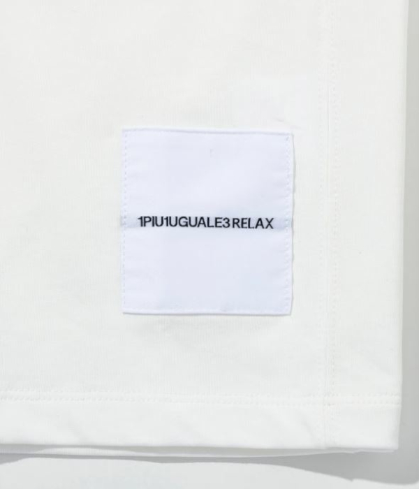 ネームパッチTシャツ メンズ 半袖 1PIU1UGUALE3 RELAX カットソー カジュアル スポーツ ウノピゥウノウグァーレトレ リラックス | 1PIU1UGUALE3 RELAX | 11