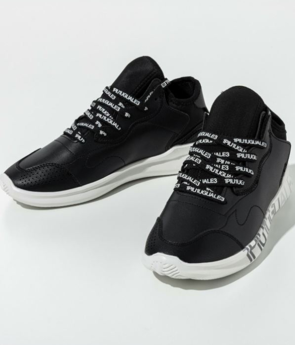 1PIU1UGUALE3 RELAX グラデーションロゴスニーカー メンズ 靴