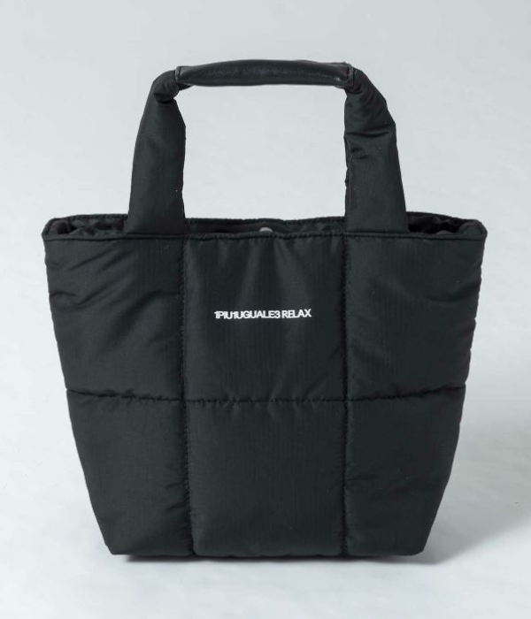 1PIU1UGUALE3 RELAX パデッドトートバッグ かばん 手提げ 小さめ