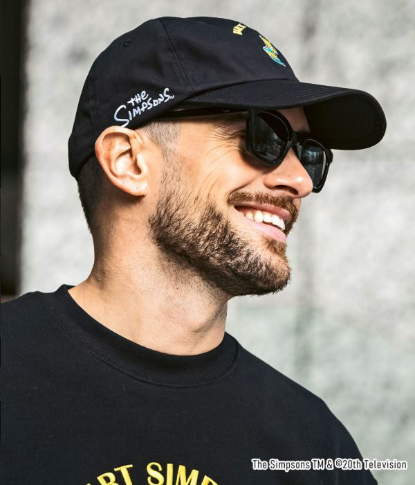 1PIU1UGUALE3 RELAX The Simpsons キャップ 帽子 シンプソン CAP