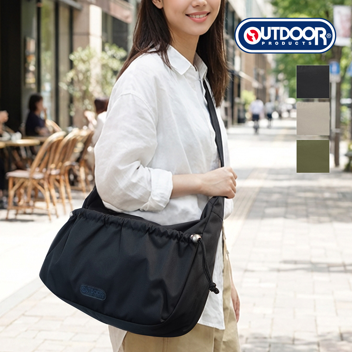 ファンダメンタル×OUTDOORコラボ ボディバッグショルダーバッグ OUTDOOR PRODUCTS（アウトドアプロダクツ） ボディバッグ アウトドア