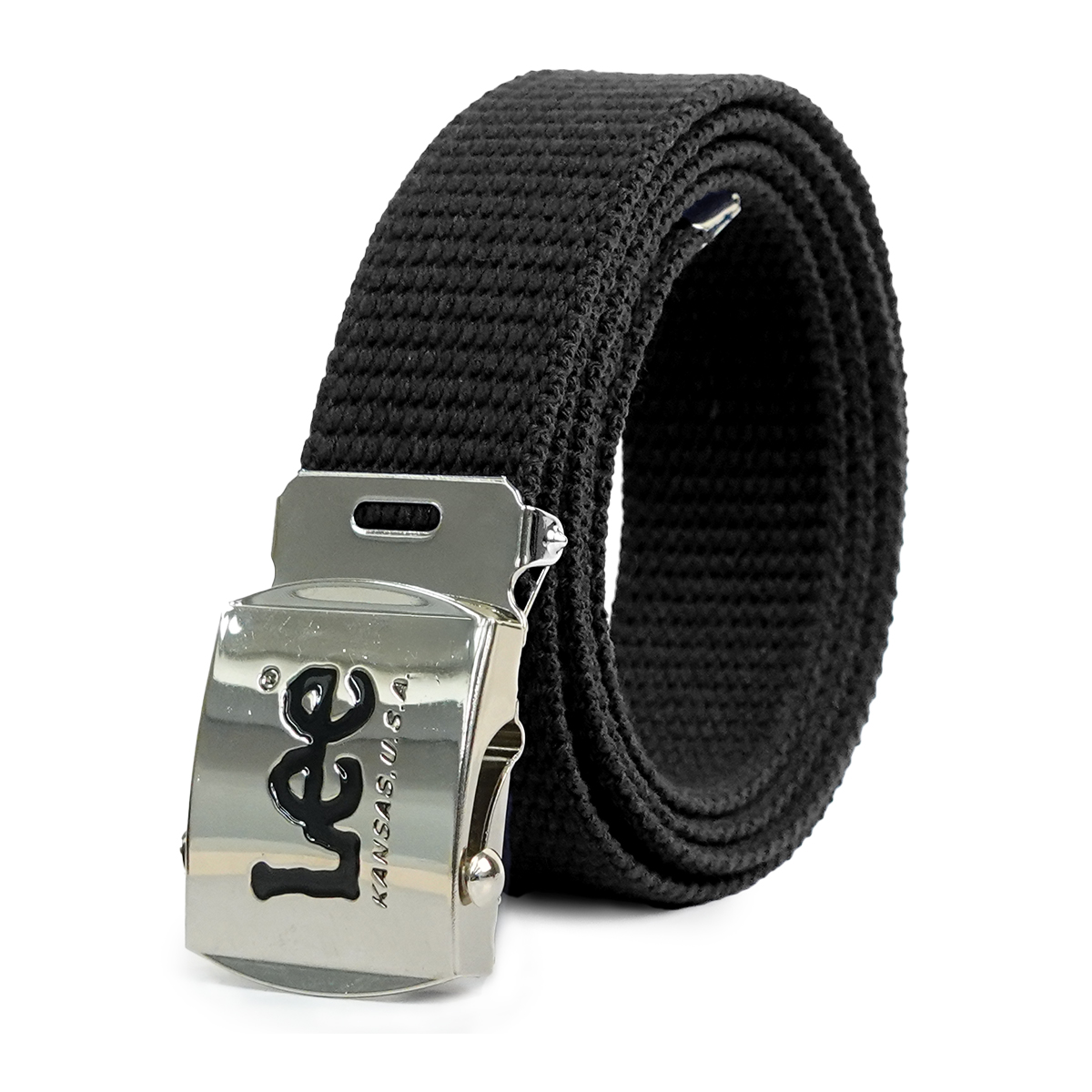 Lee（リー） ベルト メンズ 0120606 32mm GIベルト コットン シルバー