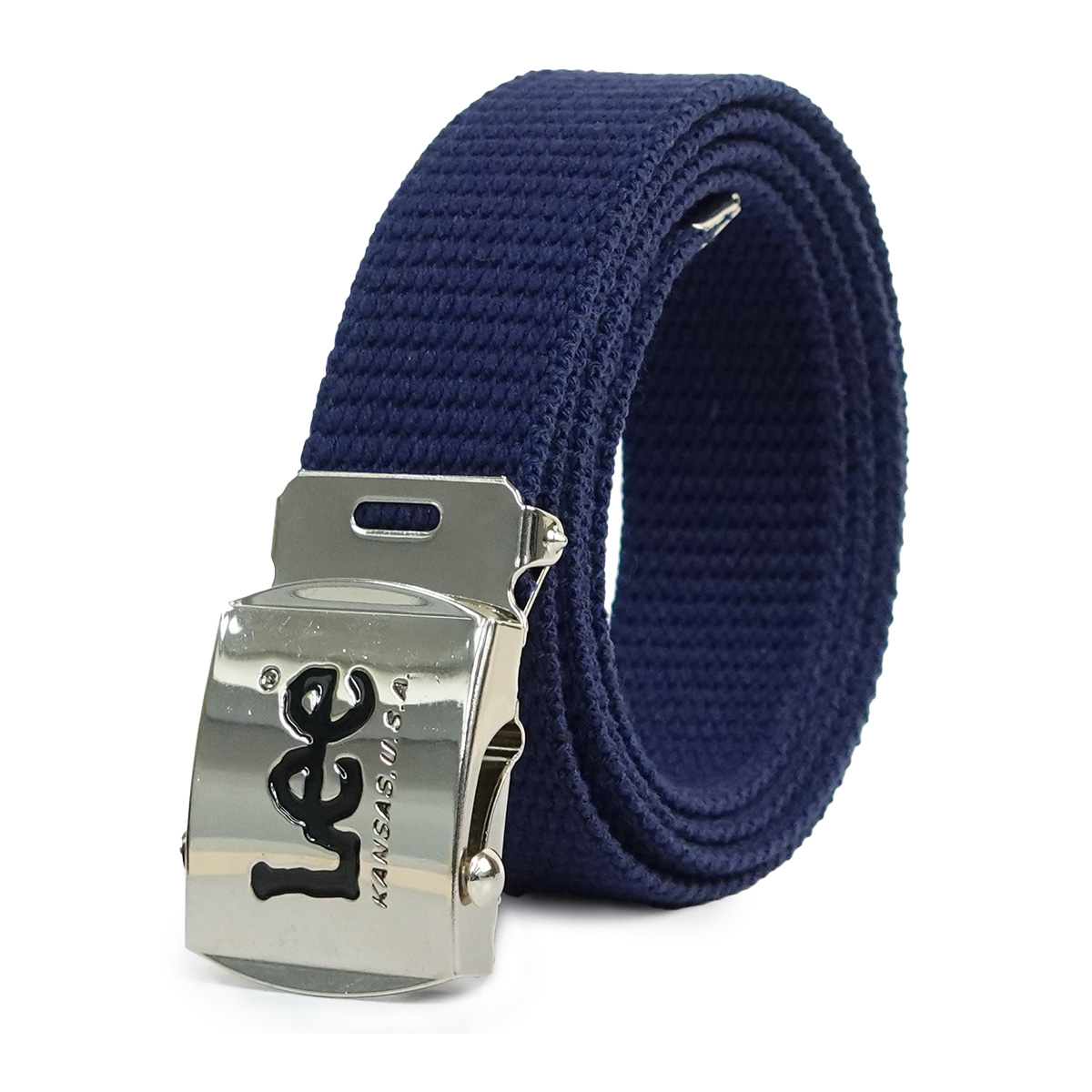 Lee（リー） ベルト メンズ 0120606 32mm GIベルト コットン シルバー