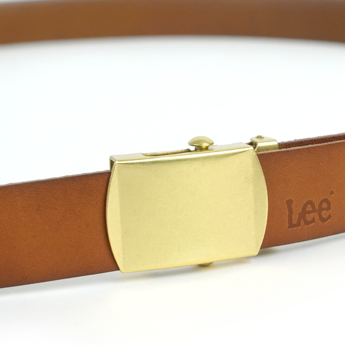 GREEN LABEL RELAXING コードバン製メンズベルト バーガンディ Lee リー ベルト メンズ 0120608 25mm GIベルト レザー 日本製