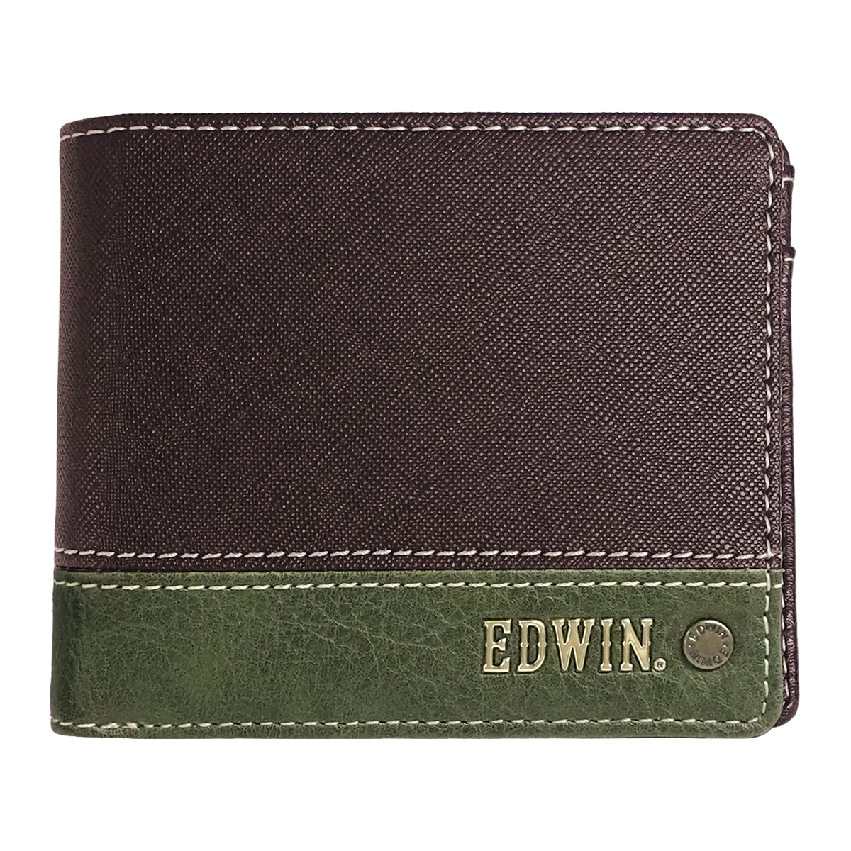 エドウイン EDWIN 財布 サイフ 二つ折財布 メンズ レディース 合成皮革 カード収納 プレゼン...